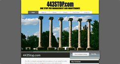 Desktop Screenshot of 443stop.com